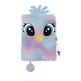 PAMIĘTNIK Z KŁÓDKĄ 3D WŁOCHACZ A5 96K MY LITTLE FRIEND PASTEL BIRD mkmm PAMIĘTNIK Z KŁÓDKĄ 3D WŁOCHACZ A5 96K MY LITTLE FRIEND PASTEL BIRD mkmm - obrazek 1
