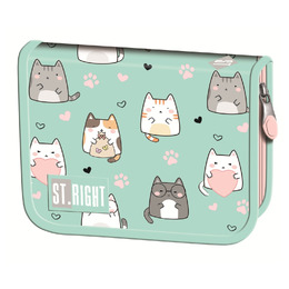 Piórnik dwuklapkowy bez wyposażenia PC3 CHARMING CATS Piórnik dwuklapkowy bez wyposażenia PC3 CHARMING CATS - obrazek 1