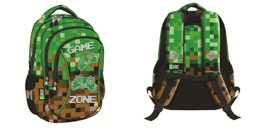 Plecak 3-komorowy 15'' BP26 GAME ZONE Plecak 3-komorowy 15'' BP26 GAME ZONE - obrazek 1