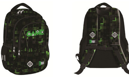 Plecak 3 komorowy 15" BP26 GREEN GAME