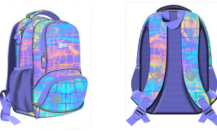 PLECAK 1-KOMOROWY STRIGHT BP-71 PASTEL SNAKE mkmn