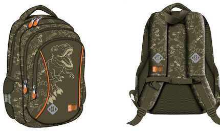 PLECAK 3-KOMOROWY STRIGHT BP-26 T-REX JUNIOR mkmn