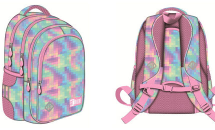 Plecak 4-komorowy 15" BP58 PASTEL PIXELS