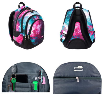 Plecak 4 komorowy 17" BP6 NEBULA