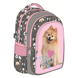 Plecak 4 komorowy 16" BPL58 MY LITTLE FRIEND, SWEET POMERANIAN Plecak 4 komorowy 16" BPL58 MY LITTLE FRIEND, SWEET POMERANIAN - obrazek 1