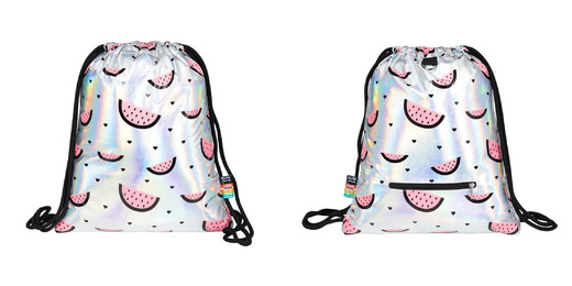 PLECAK NA SZNURKACH SO-11 HOLO WATERMELON mkmk PLECAK NA SZNURKACH SO-11 HOLO WATERMELON mkmk - obrazek 1