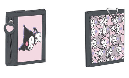 Portfelik KUROMI PINK