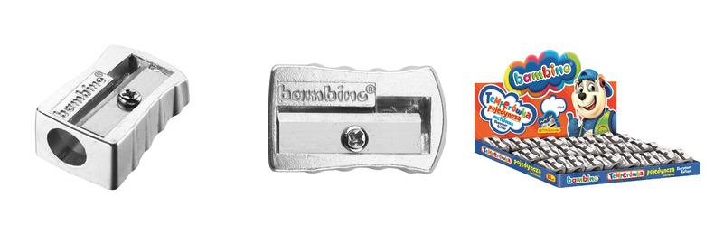 Temperówka pojedyncza metalowa display 24 sztuki ZWIERZAKI UCZNIAKI Temperówka pojedyncza metalowa display 24 sztuki ZWIERZAKI UCZNIAKI - obrazek 1