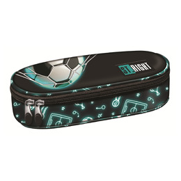 Piórnik saszetka usztywniona z wewnętrzną klapką PC1 NEON FOOTBALL Piórnik saszetka usztywniona z wewnętrzną klapką PC1 NEON FOOTBALL - obrazek 1