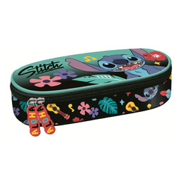Piórnik saszetka usztywniona z wewnętrzną klapką STITCH MINT ALOHA Piórnik saszetka usztywniona z wewnętrzną klapką STITCH MINT ALOHA - obrazek 1