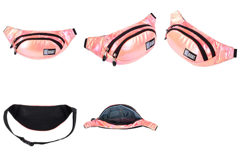 SASZETKA NA PASEK NERKA STRIGHT WB-02 CORAL HOLO mkmm SASZETKA NA PASEK NERKA STRIGHT WB-02 CORAL HOLO mkmm - obrazek 1