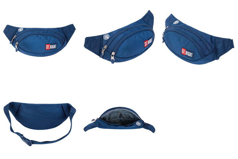 SASZETKA NA PASEK NERKA STRIGHT WB-02 ST.NAVY BLUE mkmm SASZETKA NA PASEK NERKA STRIGHT WB-02 ST.NAVY BLUE mkmm - obrazek 1