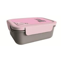 Śniadaniówka 1 200 ml PINK & GREY Śniadaniówka 1 200 ml PINK & GREY - obrazek 1