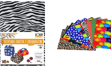 TEKTURA FALISTA 10 szt. Z ZADRUKIEM BAMBINO HOBBY