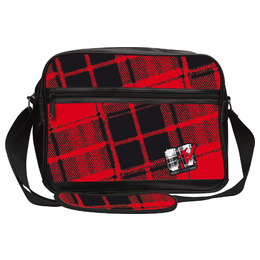 TOREBKA NA RAMIĘ Z PRZEGRODĄ MTV PLAID SB-02 TOREBKA NA RAMIĘ Z PRZEGRODĄ MTV PLAID SB-02 - obrazek 1