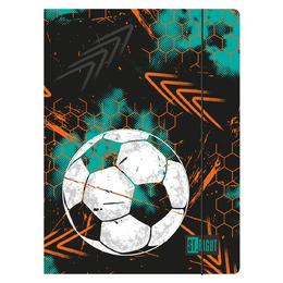 Teczka z gumką A4 300 g/m2 TURBO KICK Teczka z gumką A4 300 g/m2 TURBO KICK - obrazek 1