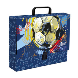 Teczka z rączką A4, XL 33 x 24,8 x 9 cm MATCH BALL Teczka z rączką A4, XL 33 x 24,8 x 9 cm MATCH BALL - obrazek 1