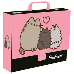 Teczka z rączką A4, XL 33 x 24,8 x 9 cm PUSHEEN Teczka z rączką A4, XL 33 x 24,8 x 9 cm PUSHEEN - obrazek 1