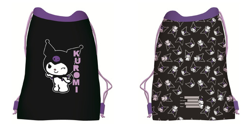 Worek na obuwie KUROMI BLACK Worek na obuwie KUROMI BLACK - obrazek 1