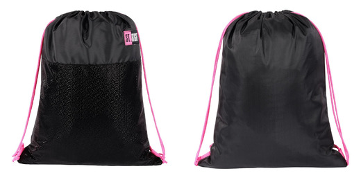 Worek na obuwie SO1 BLACK GLITTER Worek na obuwie SO1 BLACK GLITTER - obrazek 1