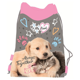 Worek na obuwie MY LITTLE FRIEND - CAT & DOG Worek na obuwie MY LITTLE FRIEND - CAT & DOG - obrazek 1