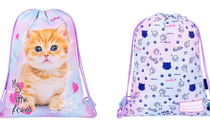Worek na obuwie MY LITTLE FRIEND, PASTEL KITTY