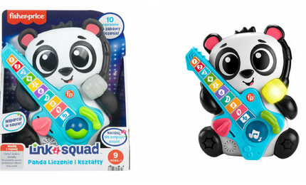 PROMO Fisher-Price Link Squad Panda Liczenie i kształty HYL36 MATTEL