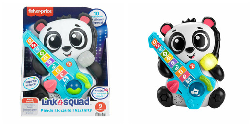 PROMO Fisher-Price Link Squad Panda Liczenie i kształty HYL36 MATTEL PROMO Fisher-Price Link Squad Panda Liczenie i kształty HYL36 MATTEL - obrazek 1