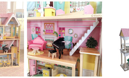 PROMO KidKraft Lola Mansion Drewniany domek dla lalek 65958A