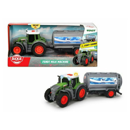 PROMO Traktor Fendt z przyczepą na mleko 26cm FARM DICKIE PROMO Traktor Fendt z przyczepą na mleko 26cm FARM DICKIE - obrazek 1