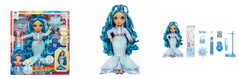 MGA Rainbow High Winter Wonderland Lalka Skyler (Blue) 120834 MGA Rainbow High Winter Wonderland Lalka Skyler (Blue) 120834 - obrazek 1