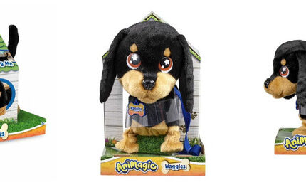 GOLIATH AniMagic Waggles Interaktywny Pies the Sausage Dog 919091