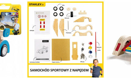 PROMO Samochód sportowy z napędem do składania JK030-SY STANLEY Jr