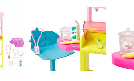 PROMO Barbie Skipper Pierwsza praca Przekłuwanie uszu HKD78 MATTEL