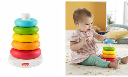 Fisher-Price Eko Piramidka z kółek GRF09 MATTEL