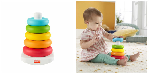 Fisher-Price Eko Piramidka z kółek GRF09 MATTEL Fisher-Price Eko Piramidka z kółek GRF09 MATTEL - obrazek 1