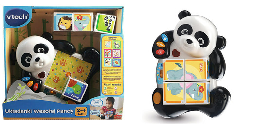 PROMO Układanki Wesołej Pandy 61242 VTECH p2 PROMO Układanki Wesołej Pandy 61242 VTECH p2 - obrazek 1