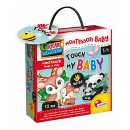 Montessori Baby Touch My baby gra skojarzeniowa dla najmłodszych pudełko LISCIANI 92673 p6 Montessori Baby Touch My baby gra skojarzeniowa dla najmłodszych pudełko LISCIANI 92673 p6 - obrazek 1