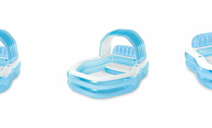 PROMO Basen dmuchany rodzinny 229x191x135cm SWIM CENTER 57186 INTEX