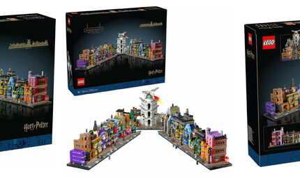 LEGO 76444 HARRY POTTER Magiczne sklepy na Ulicy Pokątnej p1