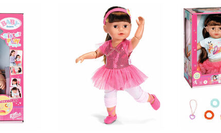 BABY born® Lalka Sister Style&Play brunetka 43cm 833025 ZAPF