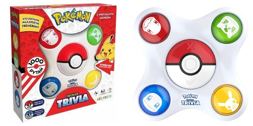 Pokemon: Trener Trivia (edycja polska) gra REBEL Pokemon: Trener Trivia (edycja polska) gra REBEL - obrazek 1