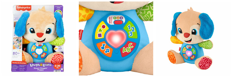 Fisher-Price Ucz się i śmiej! Szczeniaczek Uczniaczek Poziomy nauki (2025) JFD27 MATTEL Fisher-Price Ucz się i śmiej! Szczeniaczek Uczniaczek Poziomy nauki (2025) JFD27 MATTEL - obrazek 1