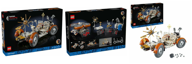 LEGO 42182 TECHNIC NASA Apollo - pojazd LRV p1 LEGO 42182 TECHNIC NASA Apollo - pojazd LRV p1 - obrazek 1