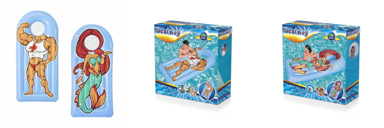 PROMO Materac dmuchany z bajkową postacią 178x84x25cm 43421 BESTWAY mix cena za 1 szt PROMO Materac dmuchany z bajkową postacią 178x84x25cm 43421 BESTWAY mix cena za 1 szt - obrazek 1