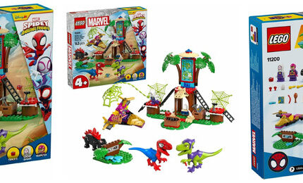 LEGO 11200 SPIDAY Bitwa Spidey’ego i Gobby’ego przy domku na drzewie 4p