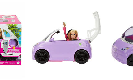 Barbie Samochód elektryczny HJV36 MATTEL
