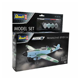 Model samolotu do złożenia Easy-Click-System Messerschmitt BF109 G-6 1:32 + farby Model samolotu do złożenia Easy-Click-System Messerschmitt BF109 G-6 1:32 + farby - obrazek 1