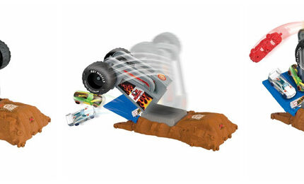 Hot Wheels MT Arena Smashers Zestaw BONE SHAKER HNB88 HNB87 MATTEL