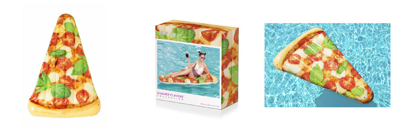 Materac Pizza 188x130cm 44038 BESTWAY Materac Pizza 188x130cm 44038 BESTWAY - obrazek 1